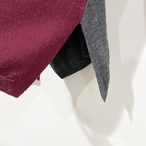 VINCE Superwash Colorblock Wool-Blend Oversized Size XS - Picture 5 of 9